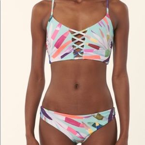Mara Hoffman reversible bikini swimsuit size S